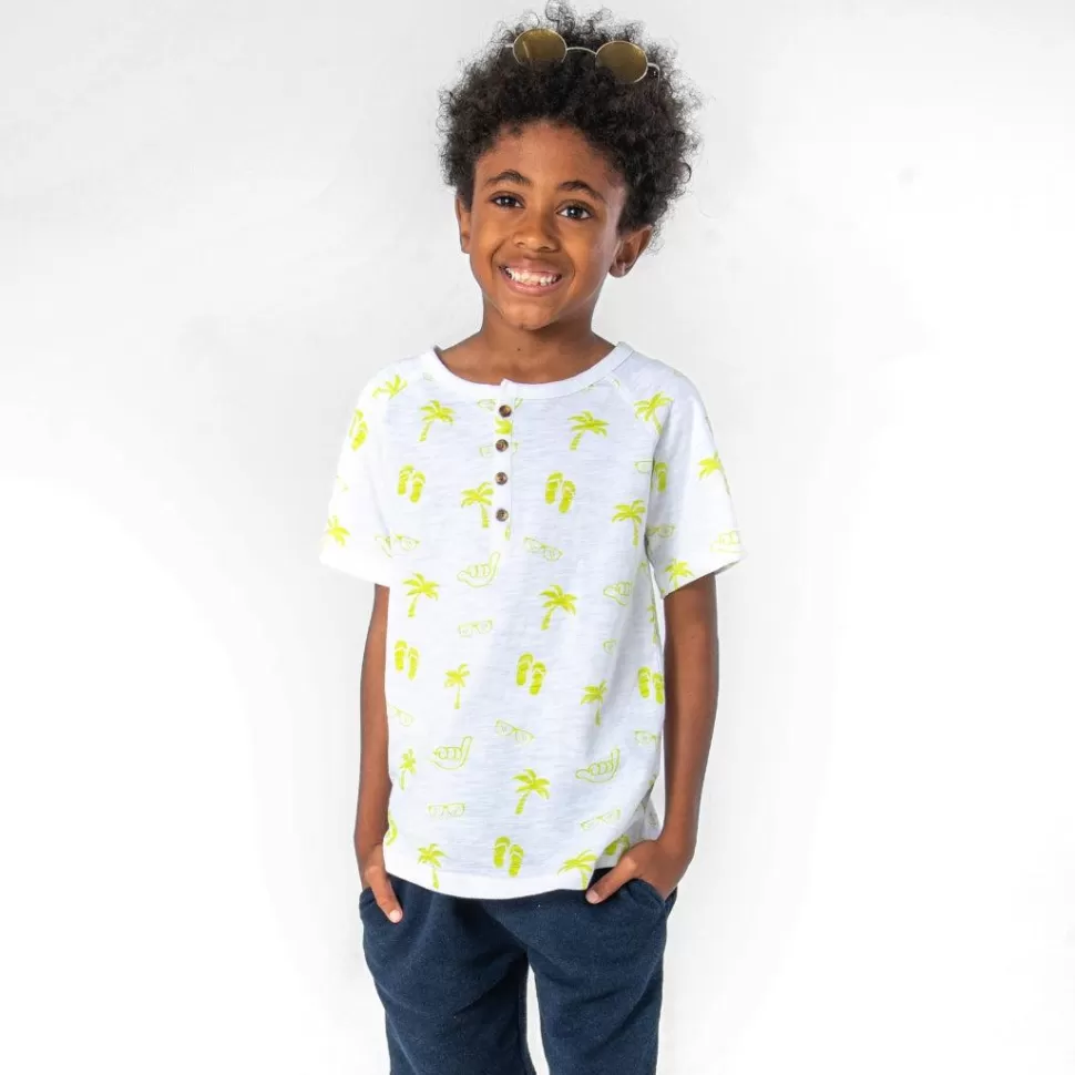 BOY Appaman Henleys & Polos | Graphic Tees-Clubhouse Henley