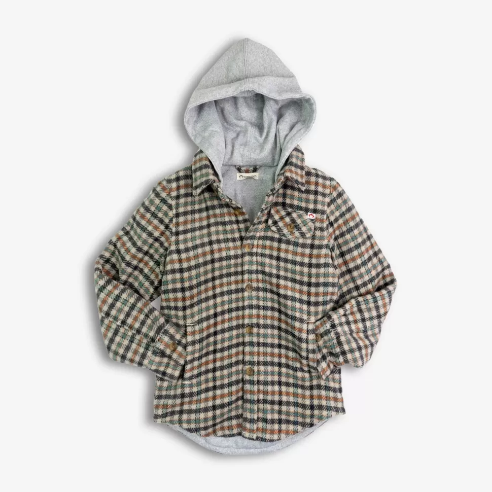 BOY Appaman Flannels | Sweatshirts & Hoodies-Glen Hooded Shirt