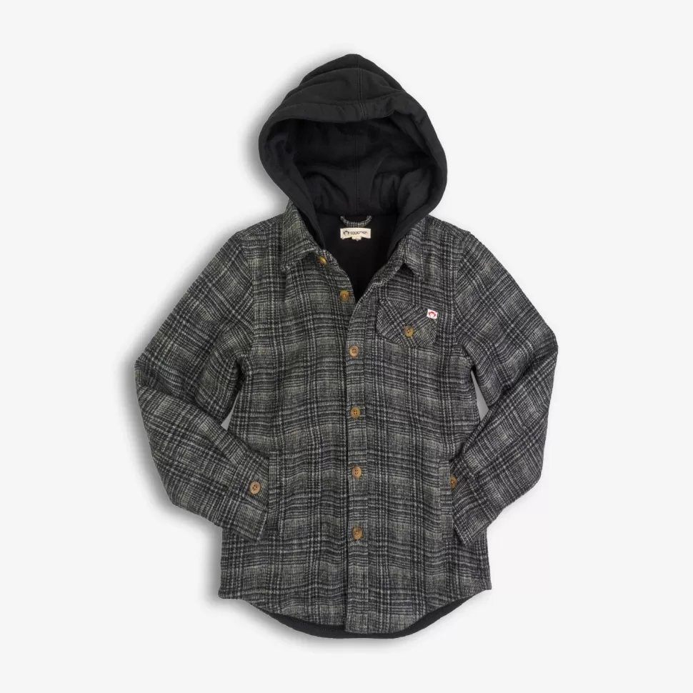 BOY Appaman Flannels | Sweatshirts & Hoodies-Glen Hooded Shirt