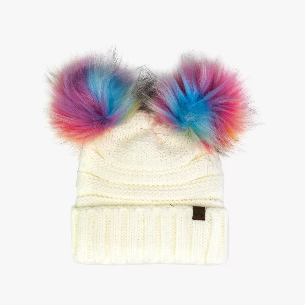 Appaman Winter Accessories | Accessories-Mia Faux Fur Pom Beanie