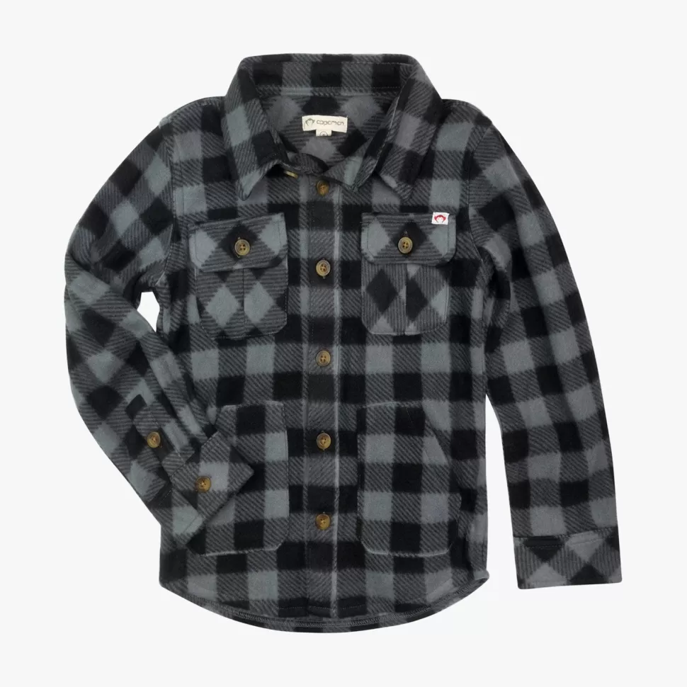 BOY Appaman Flannels | Sweatshirts & Hoodies-Snow Fleece Shirt