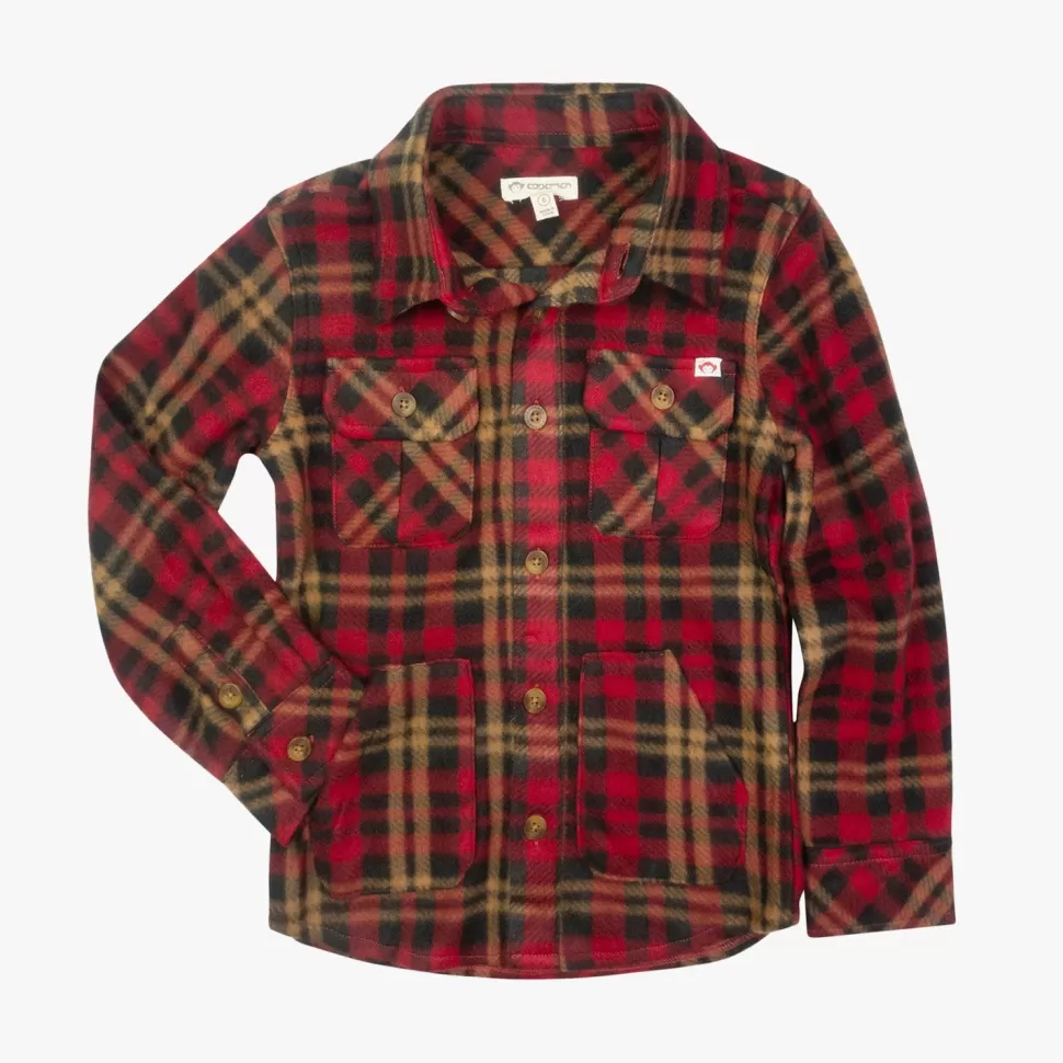 BOY Appaman Flannels | Sweatshirts & Hoodies-Snow Fleece Shirt