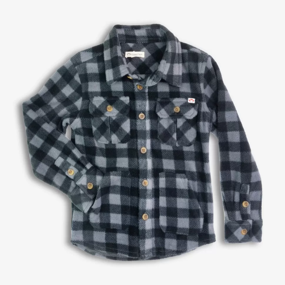 BOY Appaman Flannels | Sweatshirts & Hoodies-Snow Fleece Shirt