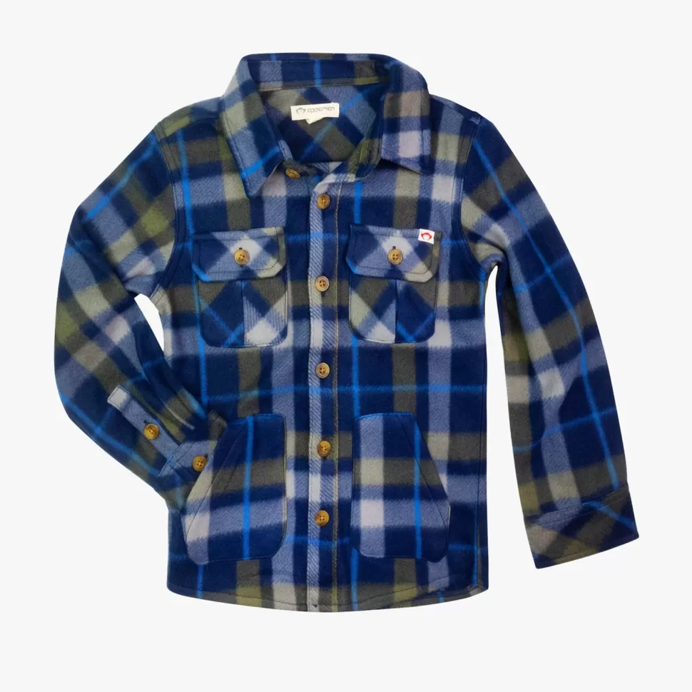 BOY Appaman Flannels | Sweatshirts & Hoodies-Snow Fleece Shirt