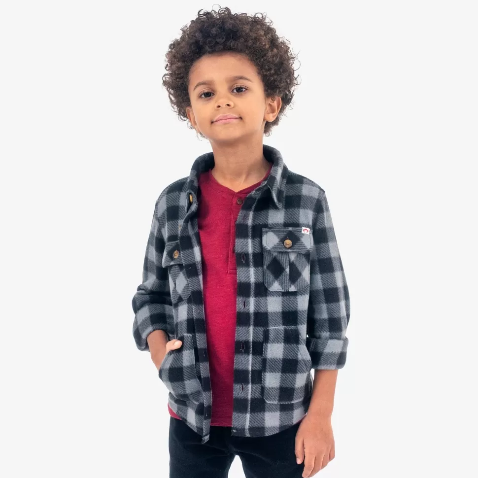 BOY Appaman Flannels | Sweatshirts & Hoodies-Snow Fleece Shirt