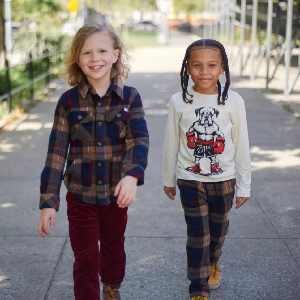 BOY Appaman Flannels | Sweatshirts & Hoodies-Snow Fleece Shirt